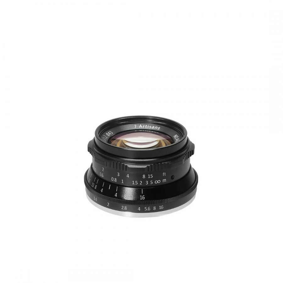 7Artisans 35mm f1.2 for Canon Black
